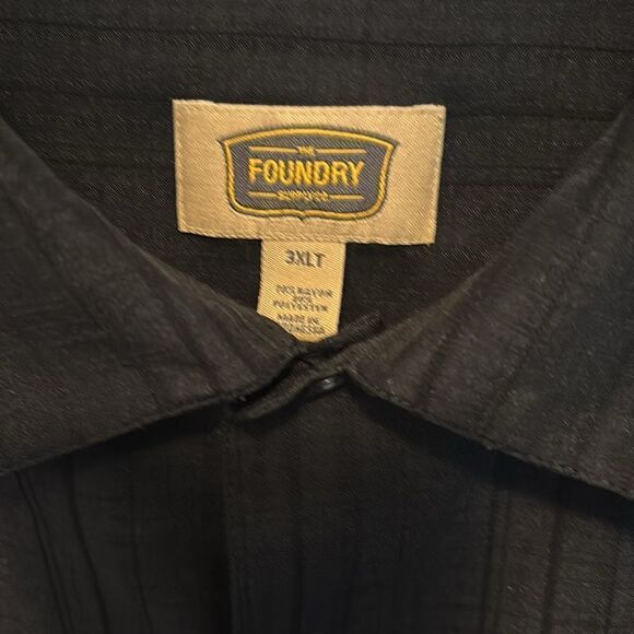 Foundry 3XLT Button Front Shirt - Picture 2 of 7